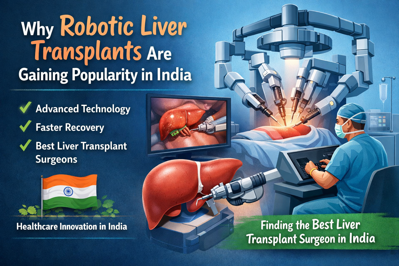 Why Robotic Liver Transplants Are Gaining Popularity in India