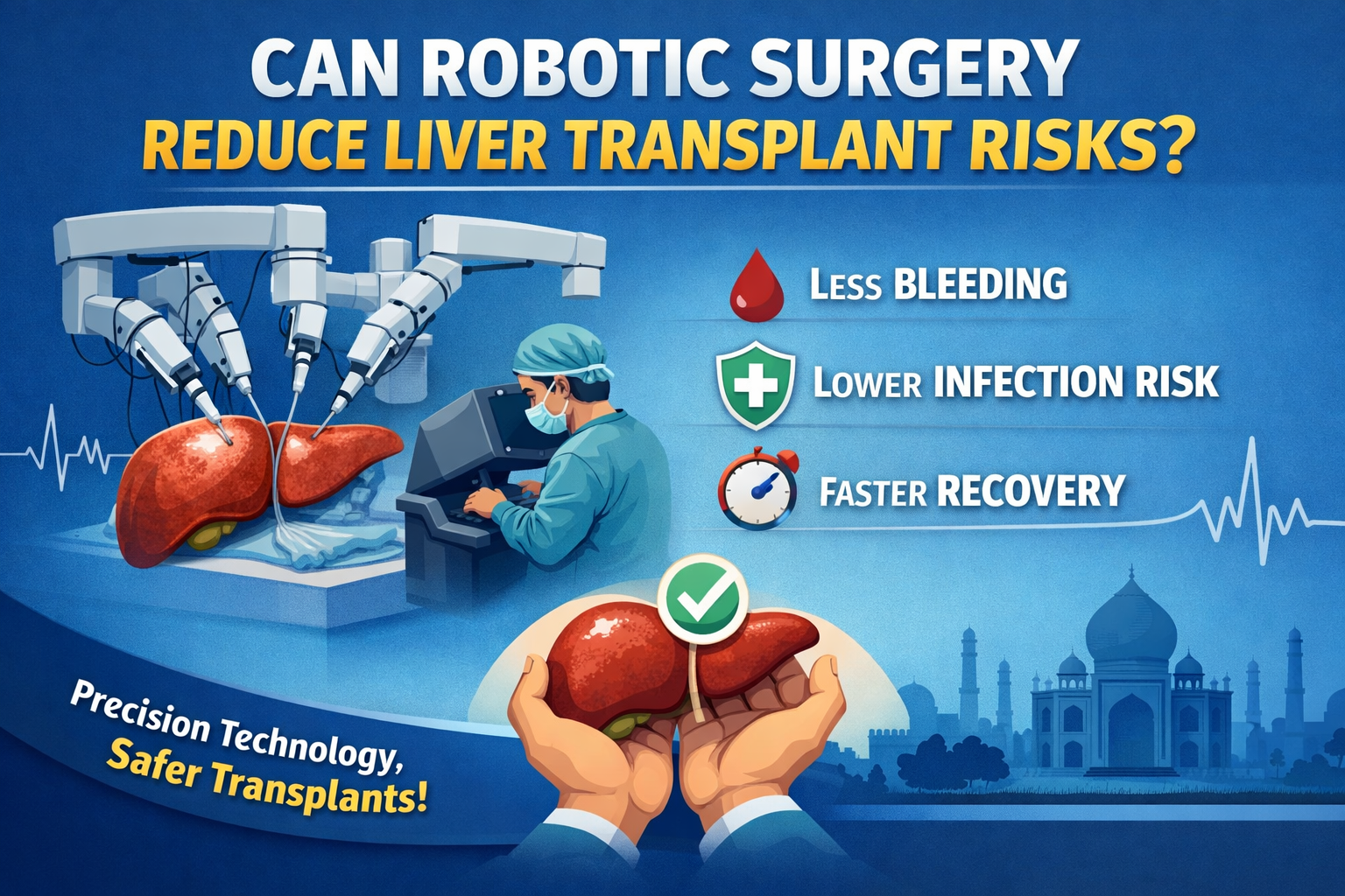 Can Robotic Surgery Reduce Liver Transplant Risks?