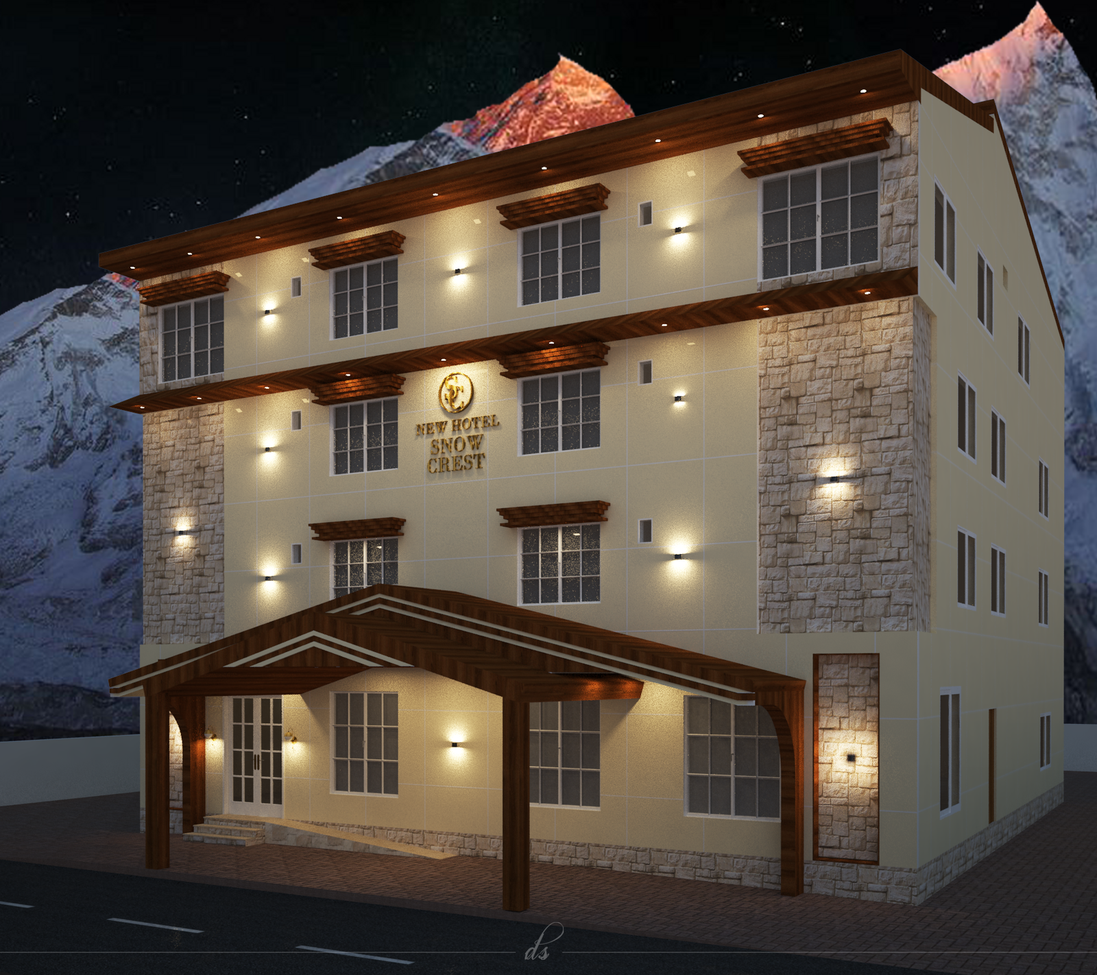 Best Luxury Hotel In Badrinath Dham Temple, Uttarakhand - New Hotel Snowcrest