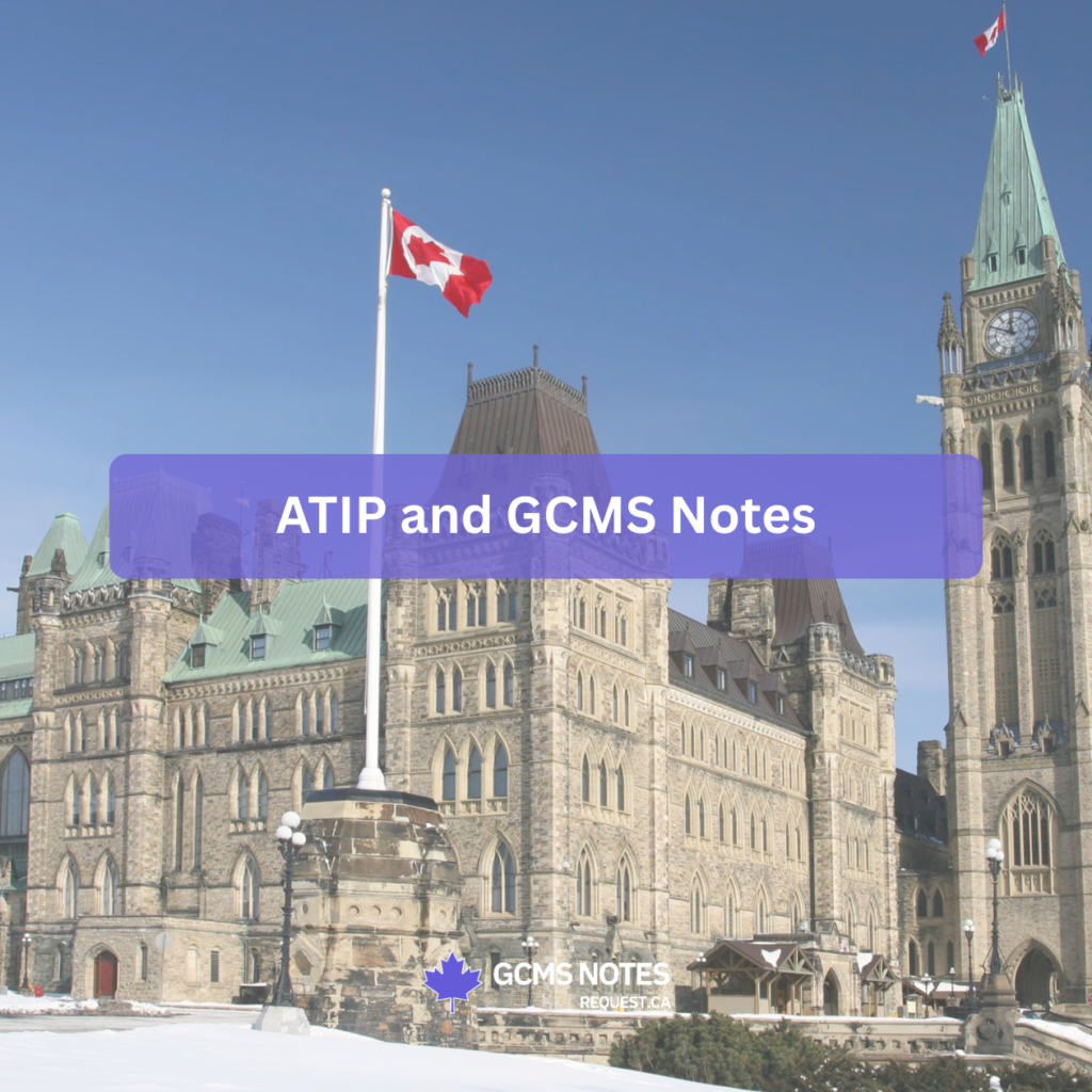ATIP and GCMS Notes | How Canada's Access to Information Works